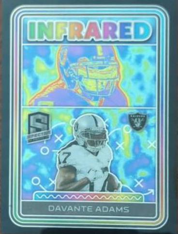 Davante Adams #35 Football Cards 2023 Panini Spectra Infrared