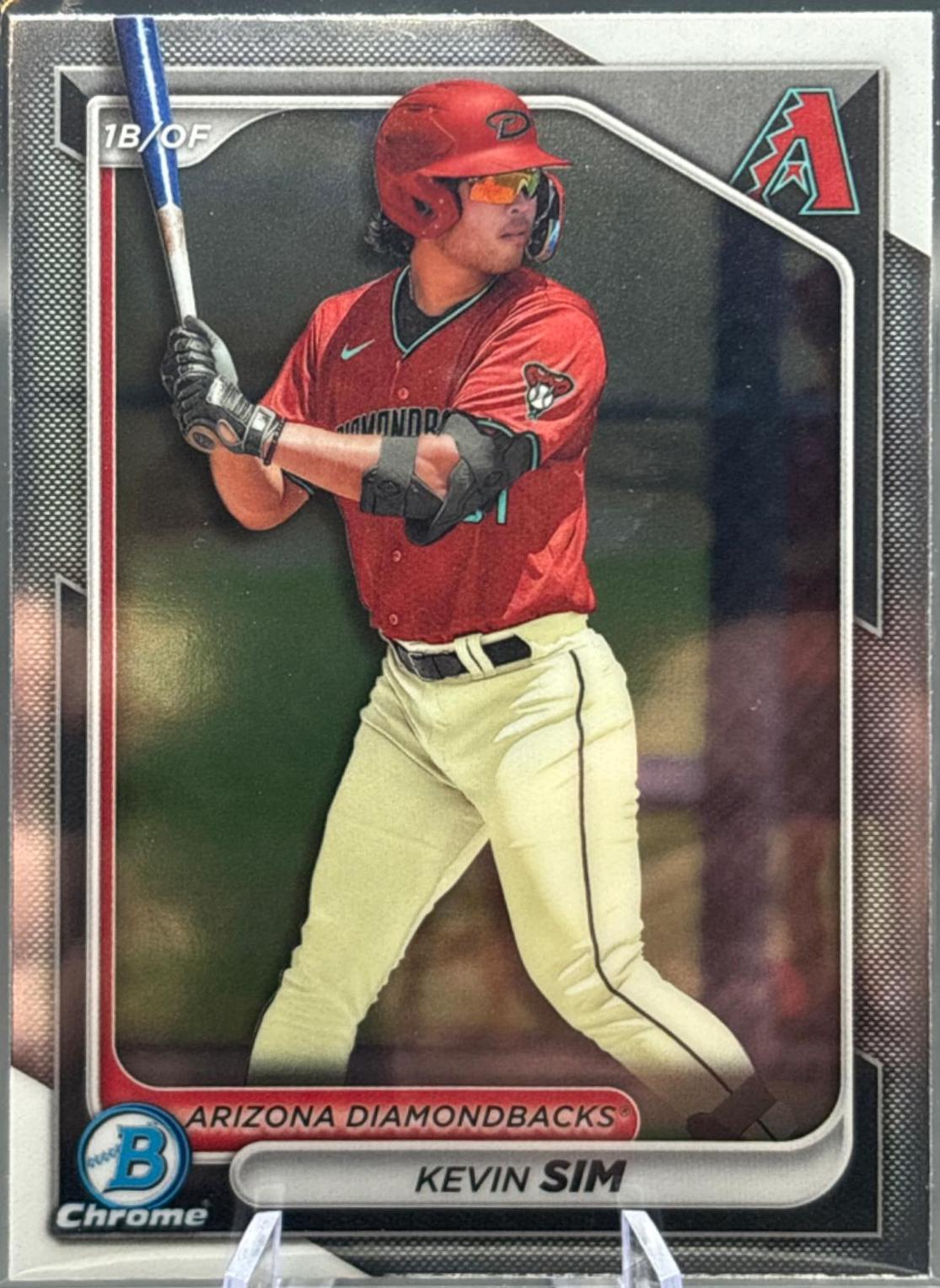 Kevin Sim #BCP-34 Baseball Cards 2024 Bowman Chrome Prospects