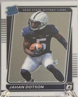 Jahan Dotson #11 Football Cards 2022 Panini Chronicles Draft Picks