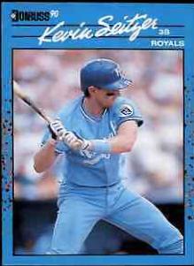 Kevin Seitzer #91 Baseball Cards 1990 Donruss Best AL