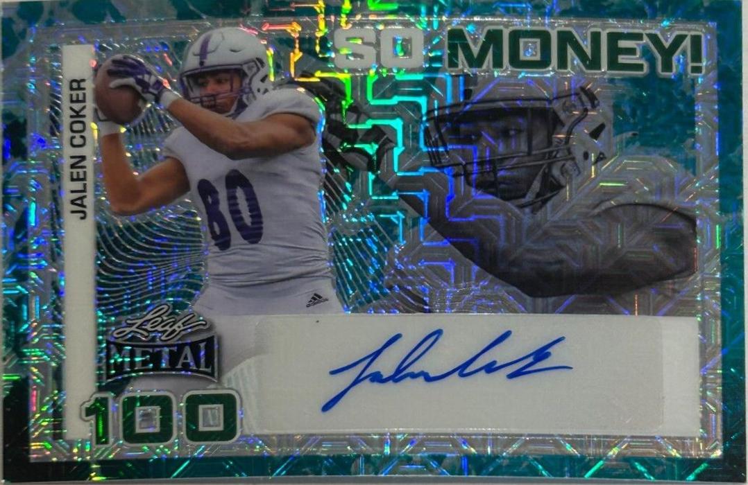 Jalen Coker [Water Mojo] #SM-JC1