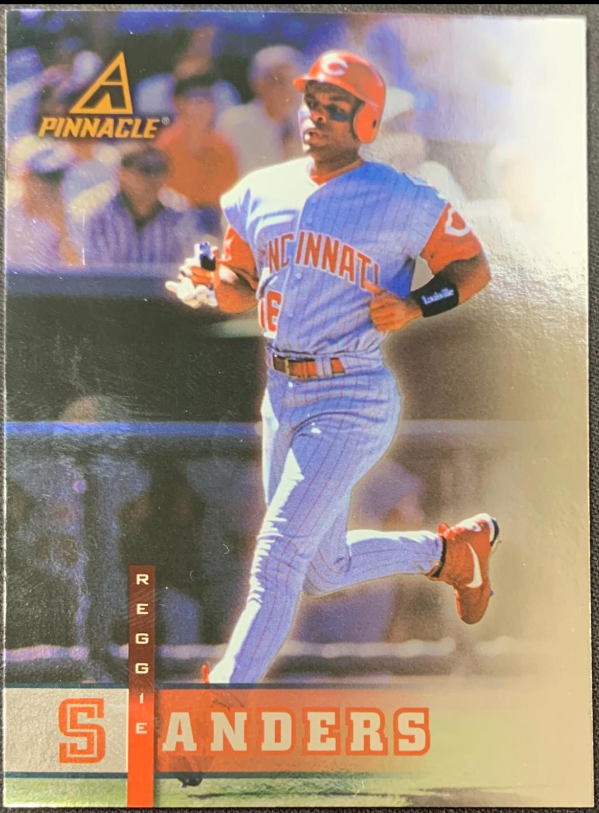 Reggie Sanders #70 Baseball Cards 1998 Pinnacle Plus