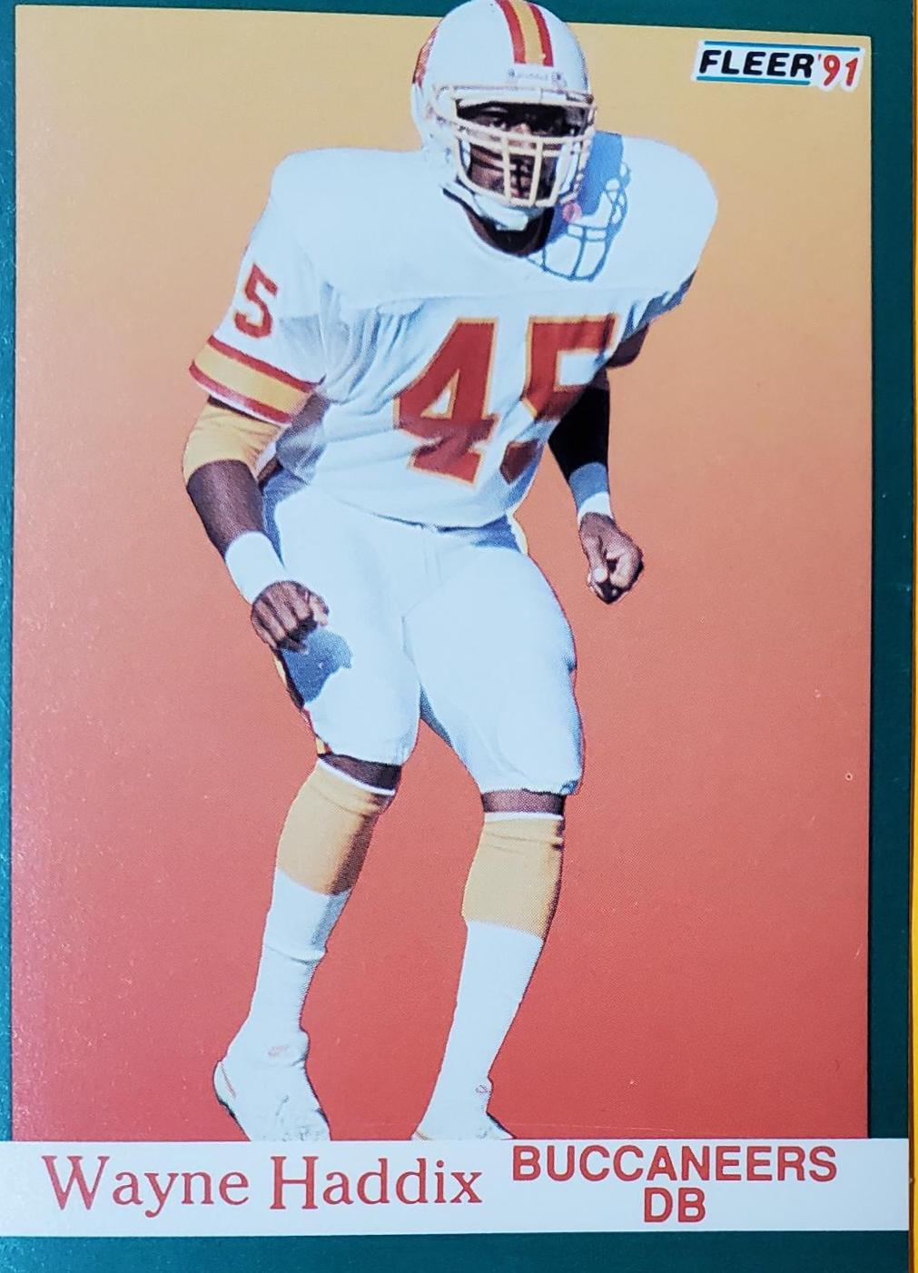 Wayne Haddix #374 Football Cards 1991 Fleer
