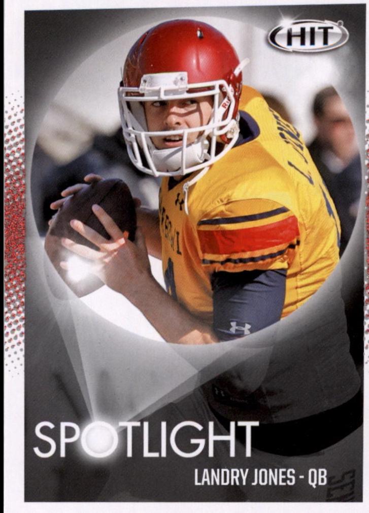Landry Jones #73 2013 Sage Hit Football
