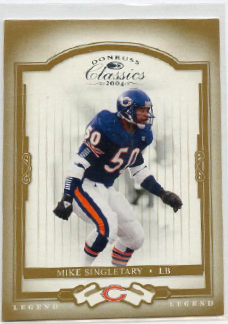 Mike Singletary #134 2004 Panini Donruss Classics Football