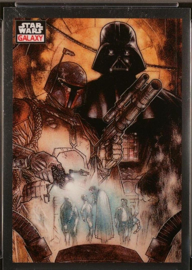 Diabolic Duo #42 Star Wars 2023 Topps Chrome Galaxy