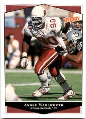 Andre Wadsworth #6 Football Cards 1999 Upper Deck Victory