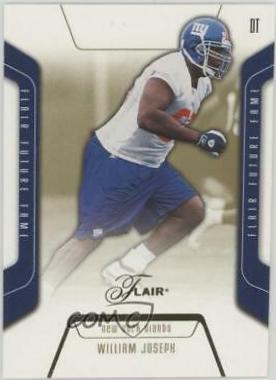William Joseph #116 2003 Flair Football