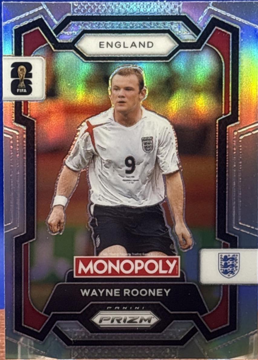 Wayne Rooney #27 2026 Panini Prizm Monopoly FIFA World Cup