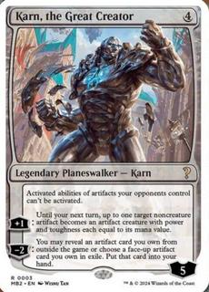 Karn, the Great Creator