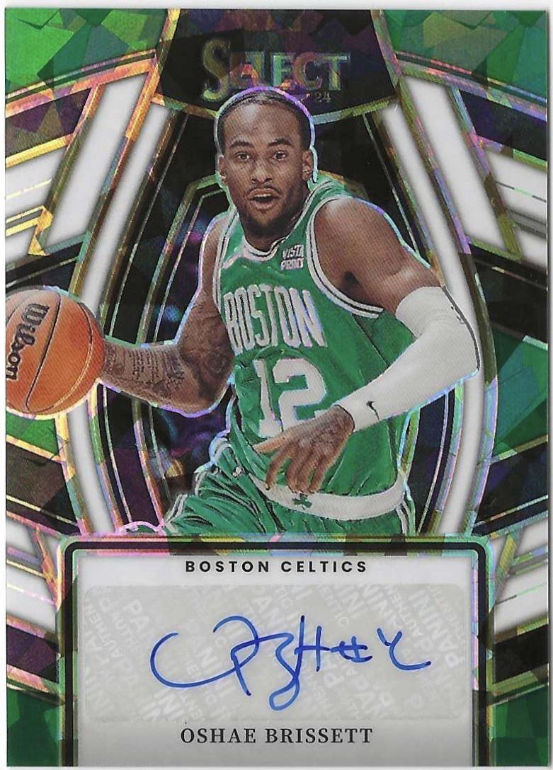 Oshae Brissett [White Cracked Ice Prizm] #SSS-OBB