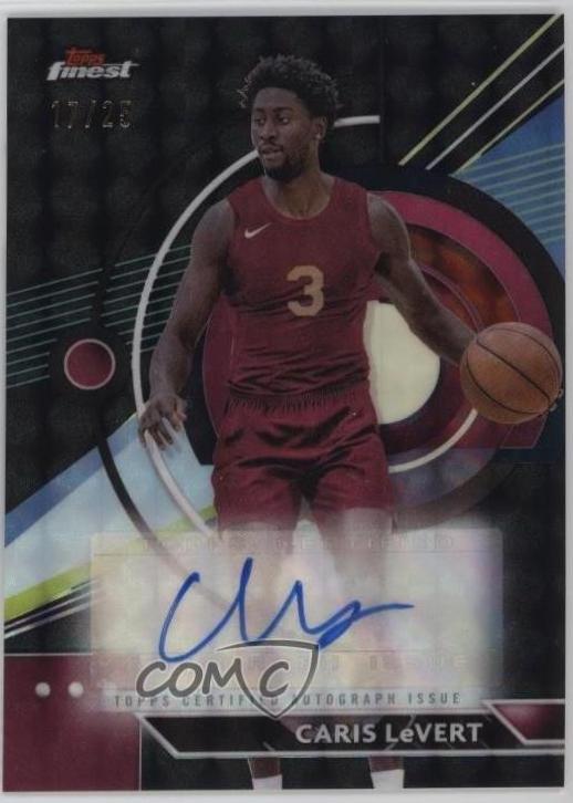 Caris LeVert [Black Geometric Refractor] #FA-CL