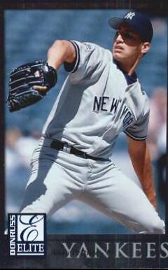 Andy Pettitte #24 Baseball Cards 1998 Donruss Elite