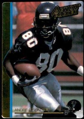 Andre Rison #5 Football Cards 1992 Action Packed