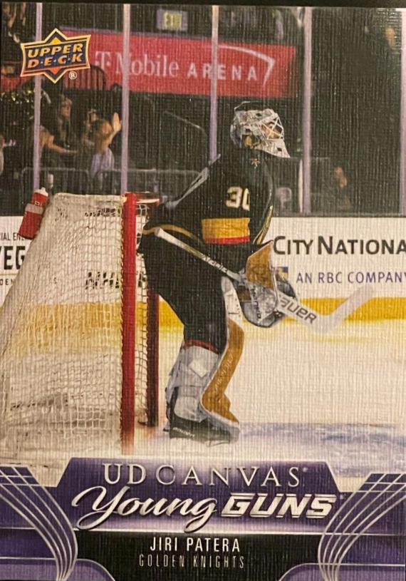 Jiri Patera #C226 Hockey Cards 2023 Upper Deck UD Canvas