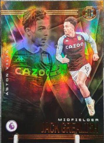 Jack Grealish #2 Soccer Cards 2020 Panini Chronicles Illusions Premier League