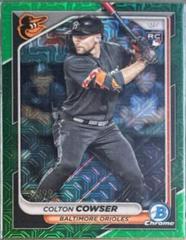 Colton Cowser [Green Mojo] #31 Baseball Cards 2024 Bowman Prices