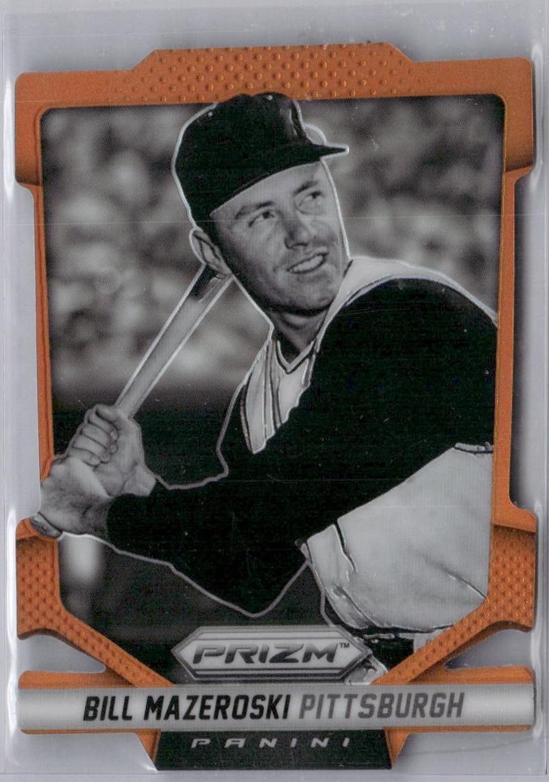 Bill Mazeroski [Orange Die Cut Prizm] #160