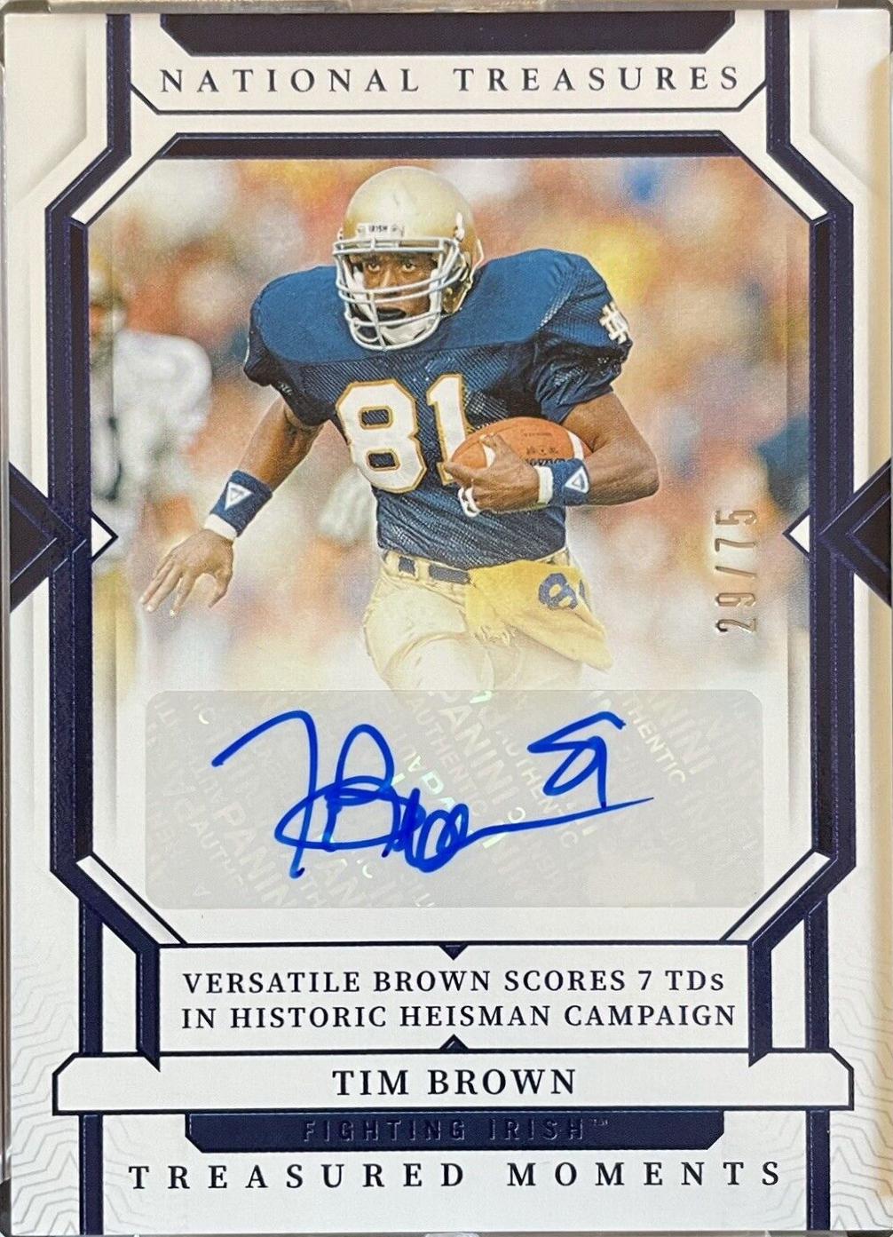 Tim Brown [Blue] #TM-TB