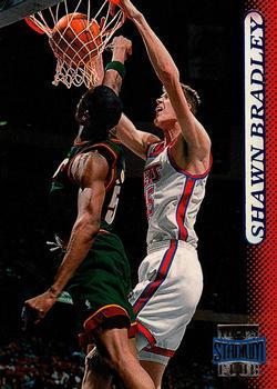 Shawn Bradley #90 Basketball Cards 1996 Stadium Club