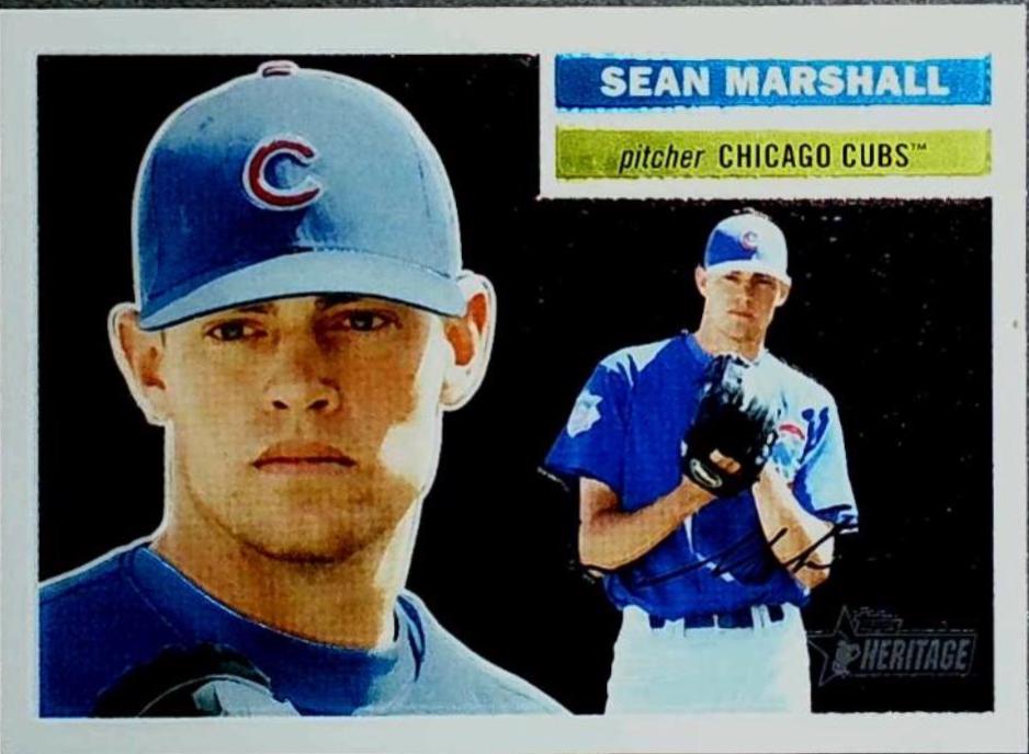 Sean Marshall #94 2005 Topps Heritage Chrome Baseball