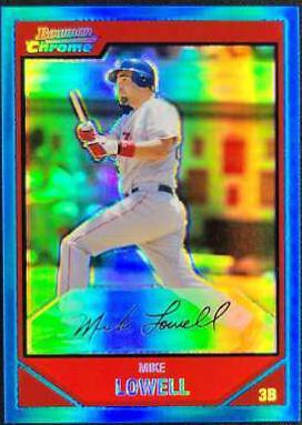 Mike Lowell [Orange Refractor] #87
