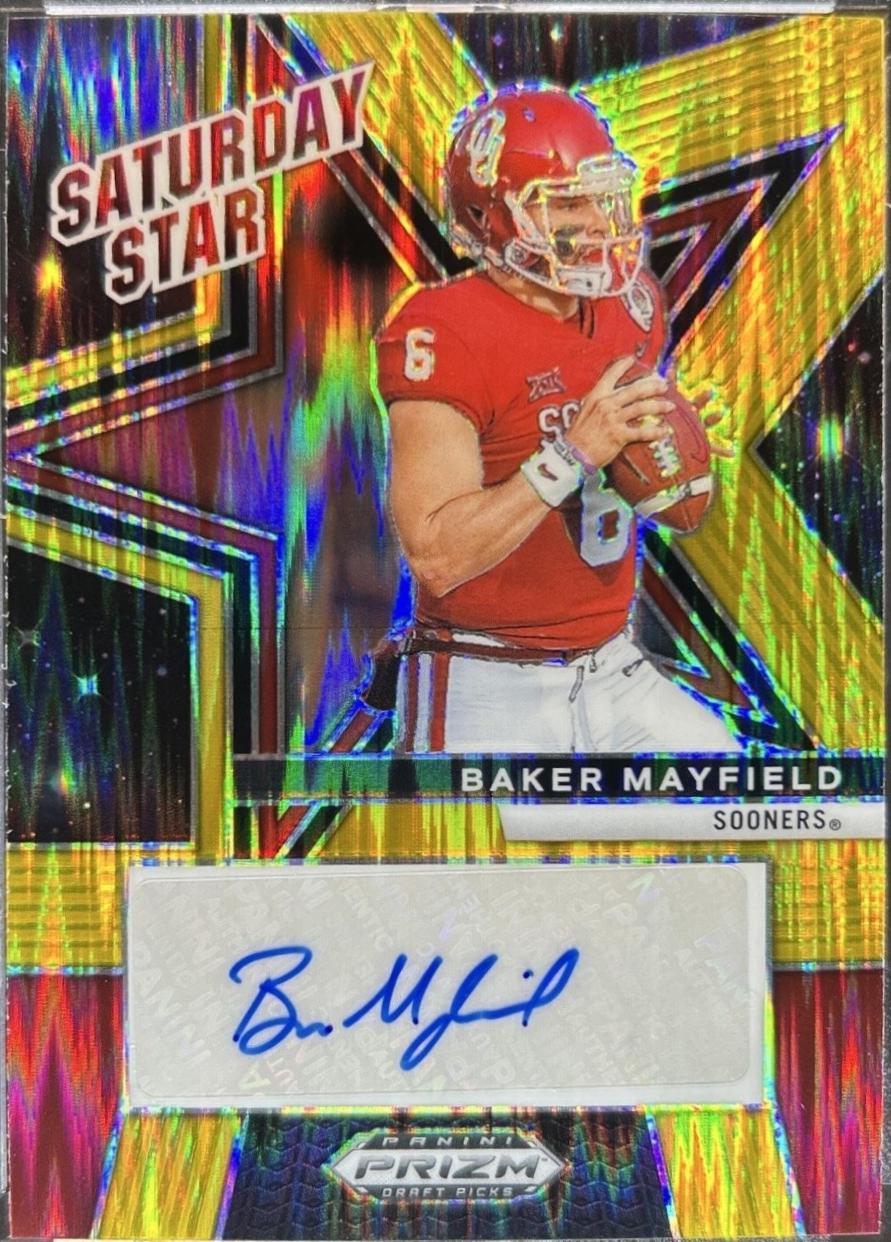 Baker Mayfield [Gold Flash] #SSS-BMD