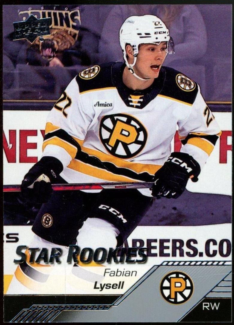 Fabian Lysell #147 2022 Upper Deck Ahl Hockey