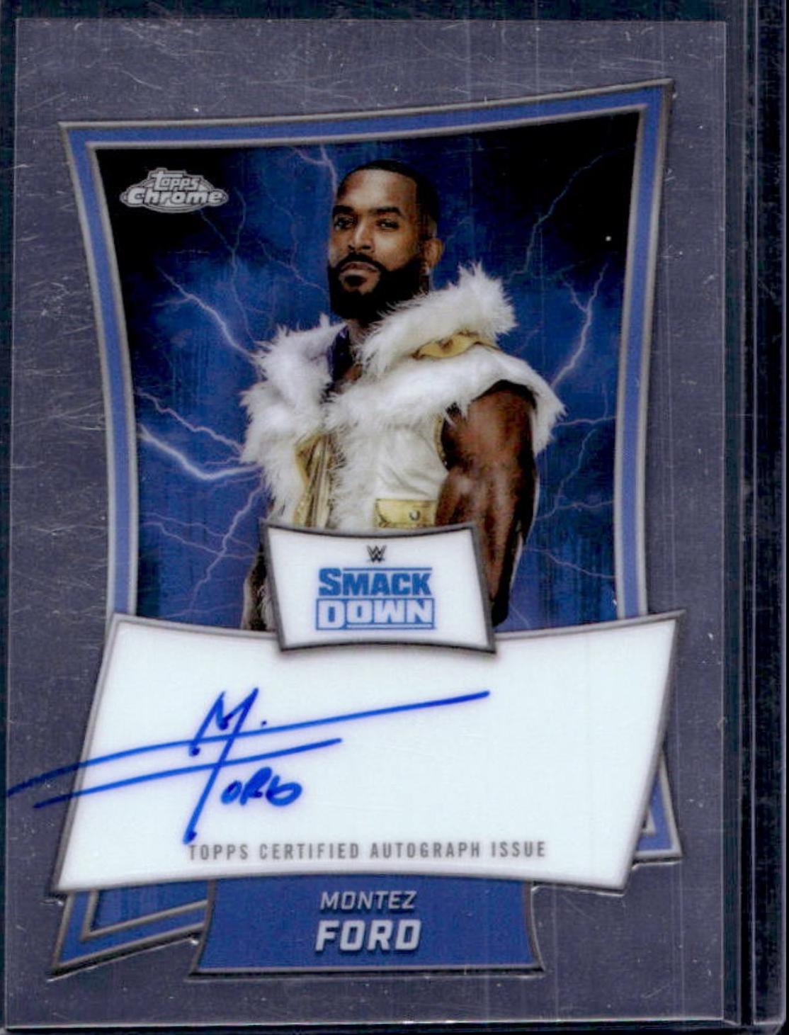 Montez Ford #BAV-FRD Prices | 2025 Topps Chrome WWE x Cactus Jack