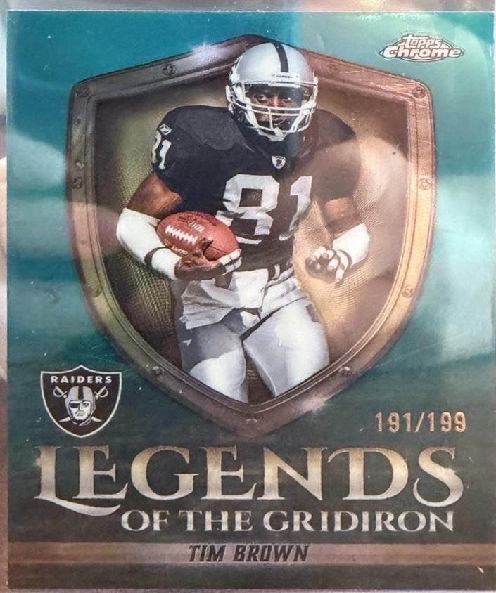 Tim Brown [Aqua Refractor] #LOG-22