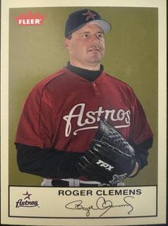 Roger Clemens #19 2005 Fleer Tradition