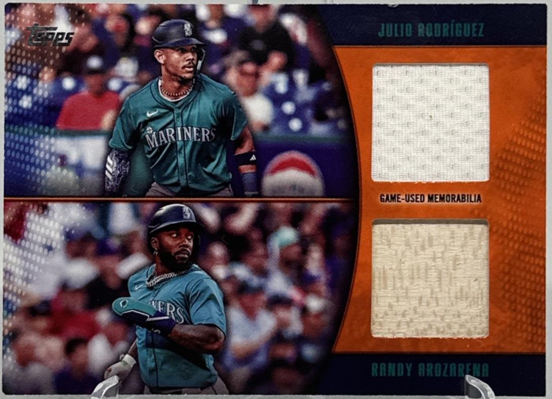 Randy Arozarena / Julio Rodriguez [Orange] #MLMDR-ROA