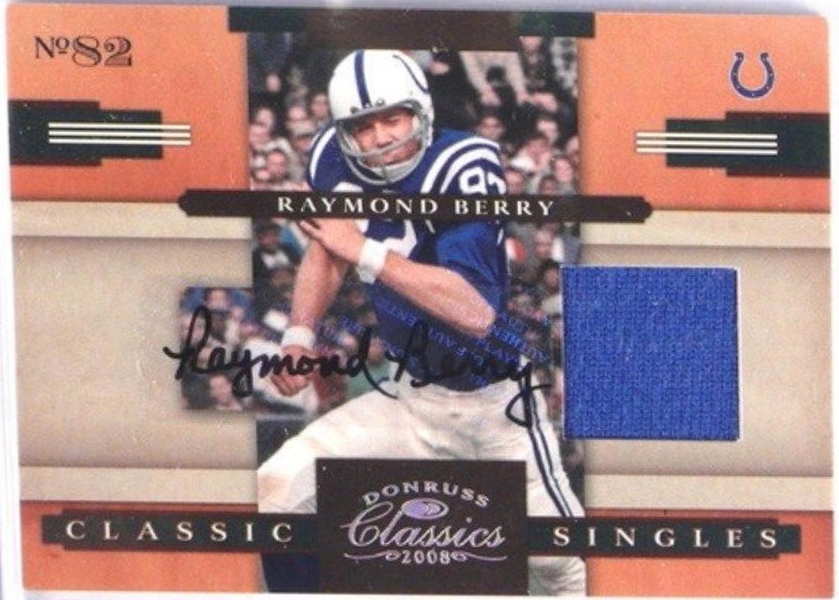 Raymond Berry #CS-27 2008 Panini Donruss Classics Singles Football