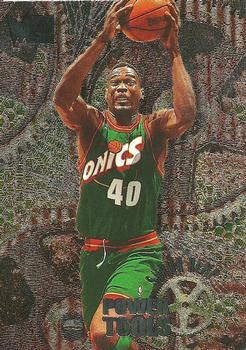 Shawn Kemp #6 Basketball Cards 1996 Metal Power Tools