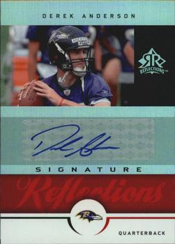 Derek Anderson #SR-DA 2005 Upper Deck Reflections Signatures Football