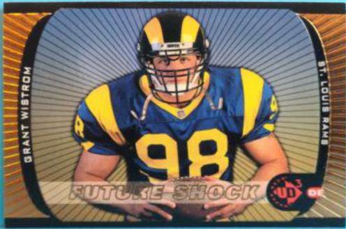 Grant Wistrom #6 Football Cards 1998 Upper Deck UD3