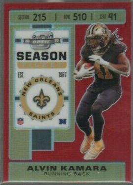 Alvin Kamara [Red] #72