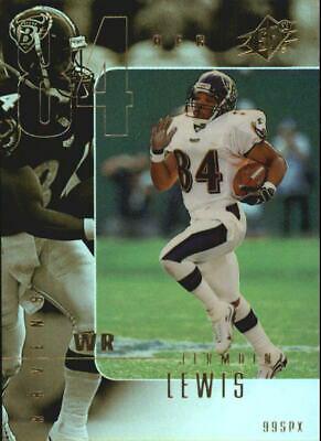 Jermaine Lewis #9 Football Cards 1999 Spx