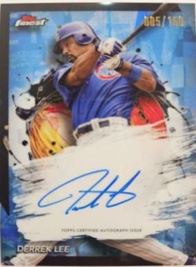 Derrek Lee [Sky Blue Refractor] #FA-DL