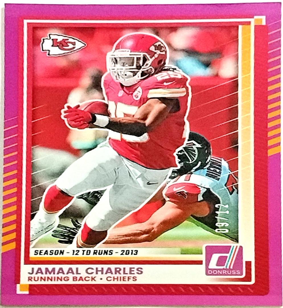 Jamaal Charles [Season Stat Line] #35