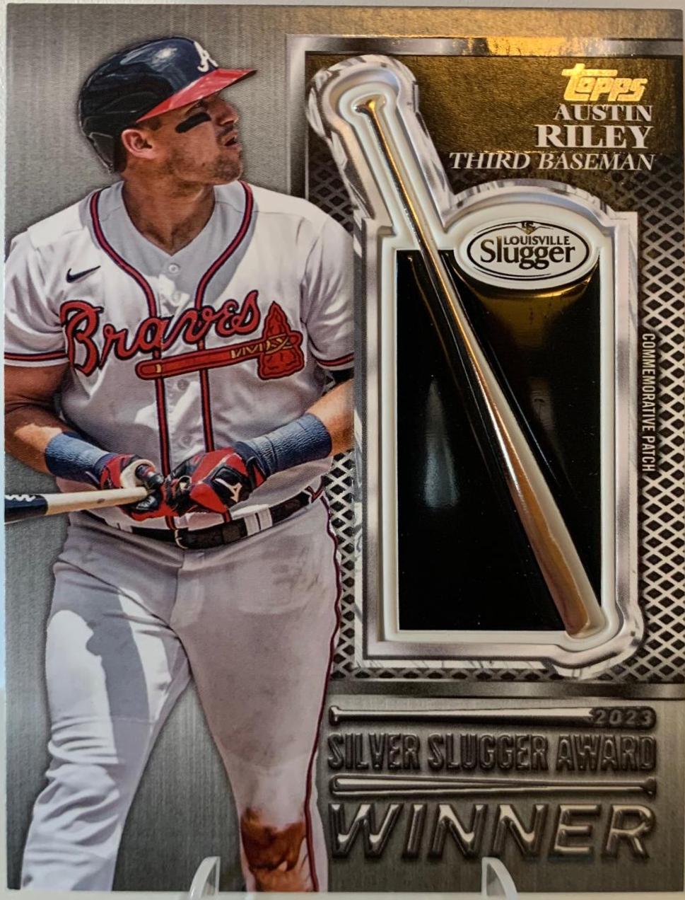 Austin Riley #SS-AR Baseball Cards 2024 Topps Silver Slugger Award Winner