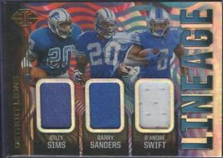 Barry Sanders, Billy Sims, D'Andre Swift