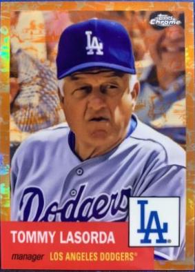 Tommy Lasorda [Toile White Orange] #356