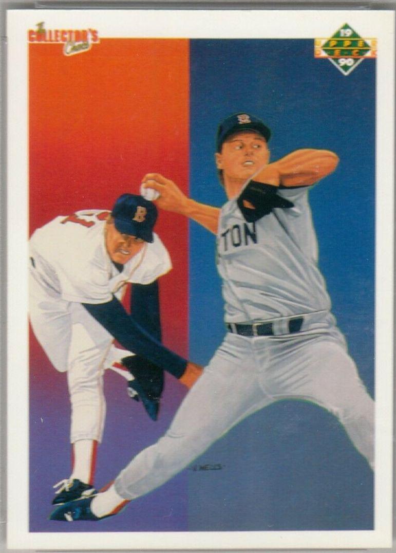 Roger Clemens #57 Baseball Cards 1990 Upper Deck