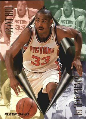Grant Hill #1 Basketball Cards 1994 Fleer 1st Year Phenoms
