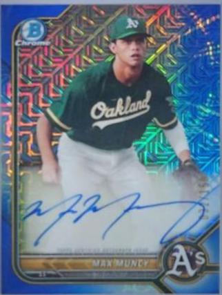 Max Muncy [Blue Refractor] #BMA-MM