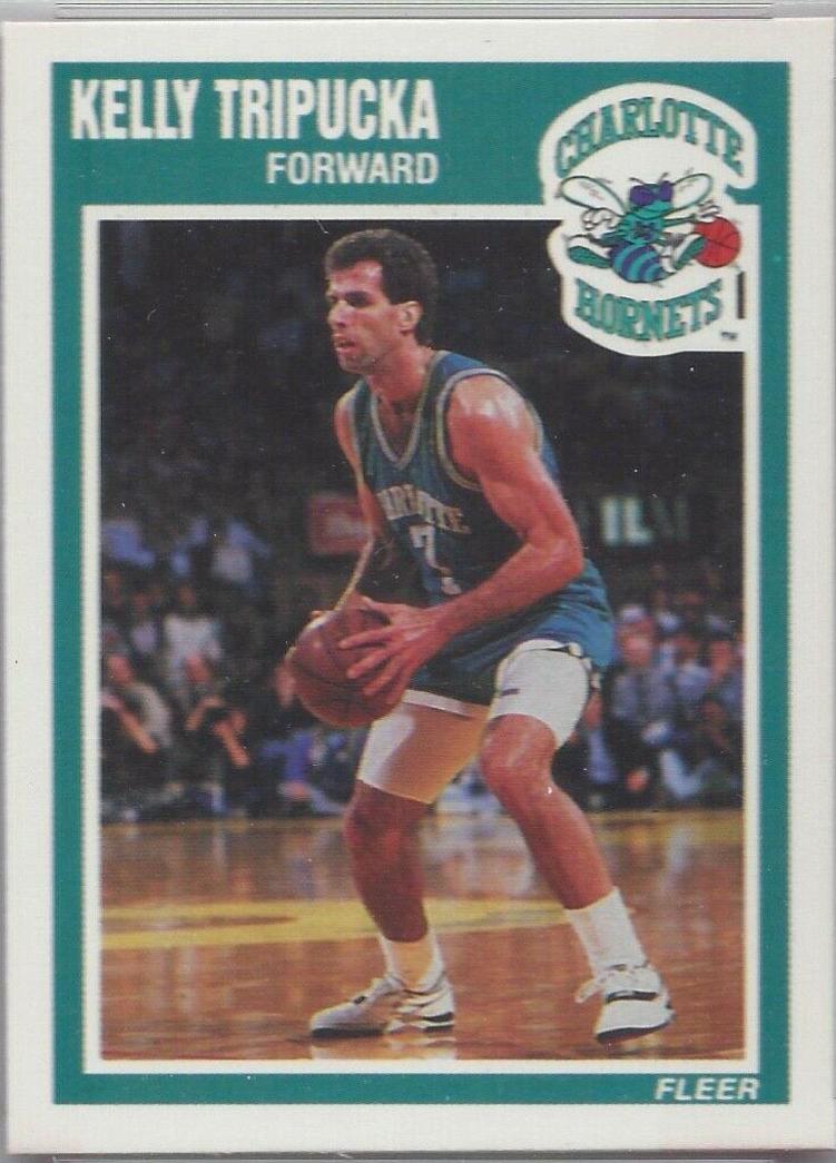 Kelly Tripucka #18 Basketball Cards 1989 Fleer