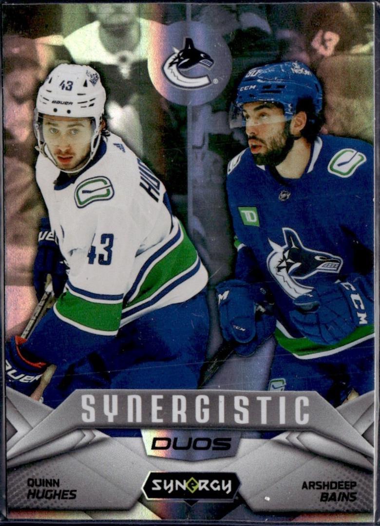 Quinn Hughes / Arshdeep Bains #SD-6