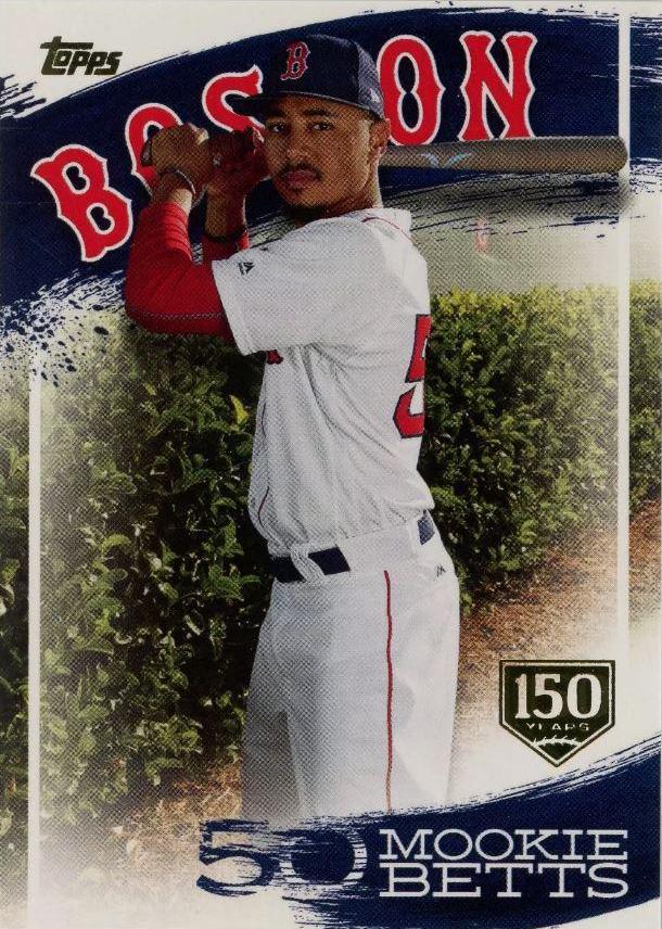 Mookie Betts #MB-30 2019 Topps Baseball Mookie Betts Star Player Highlights