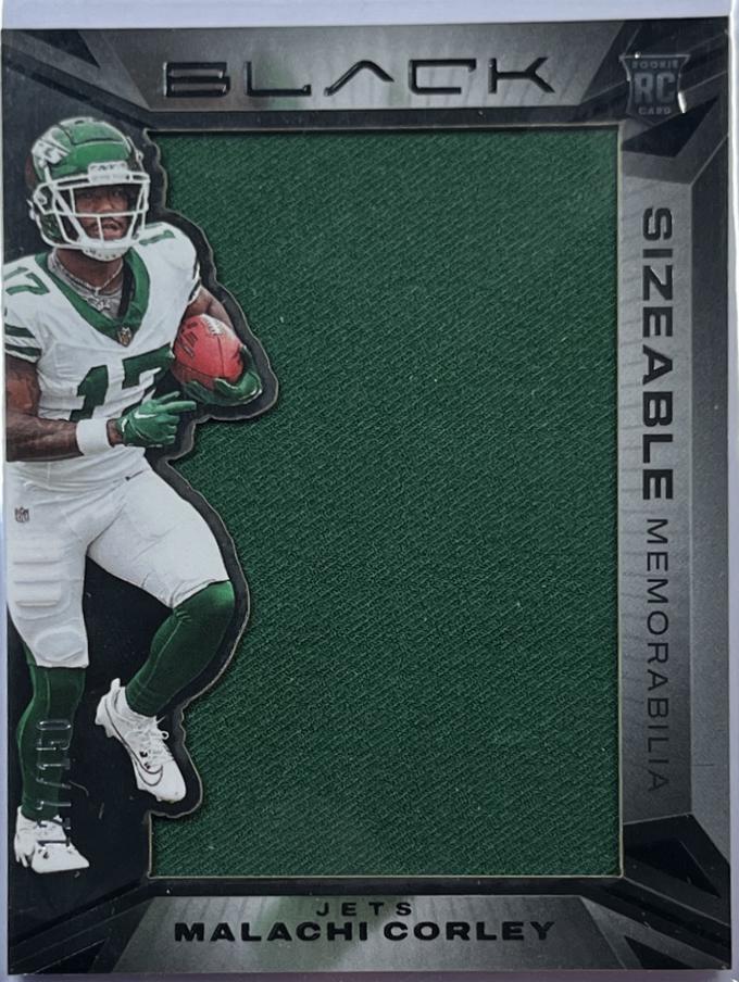 Malachi Corley #SR-MCY 2024 Panini Black Sizeable Rookie Memorabilia Football
